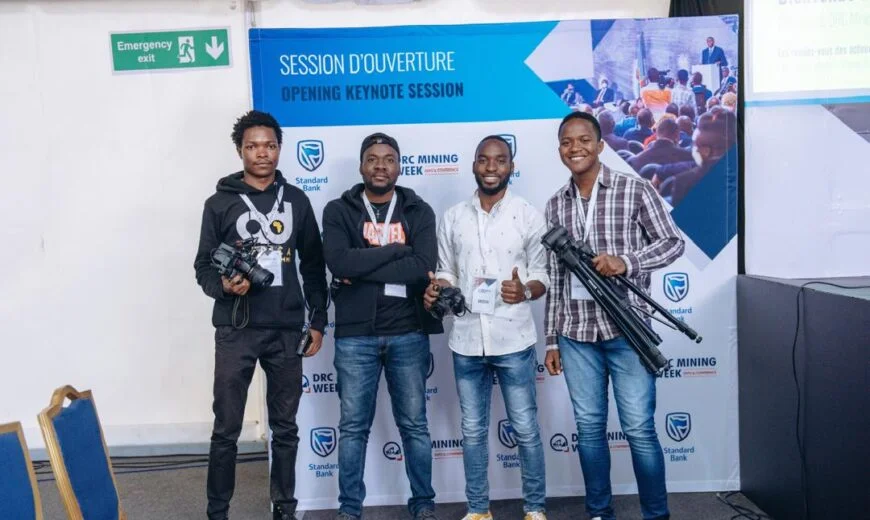 AFRICA DIGITAL COMMS - Agence de communication et marketing digital à lubumbashi - production événementielle - live streaming - diffusion en direct - DRC MINING WEEK 2024