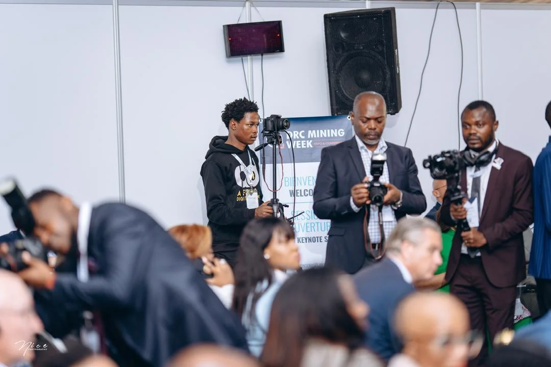 AFRICA DIGITAL COMMS - Agence de communication et marketing digital à lubumbashi - production événementielle - live streaming - diffusion en direct - DRC MINING WEEK 2024